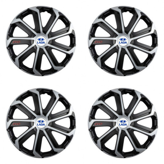 Poklice pro Lada 14 Evo black&silver