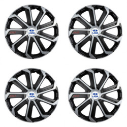 Poklice pro Lada 15 Evo black&silver