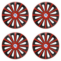 Poklice pro Lada 15 TREND red and black