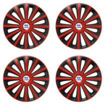 Poklice pro Lada 16 TREND red and black