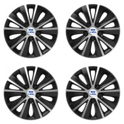 Poklice pro Lada 16 RAPIDE silver and black
