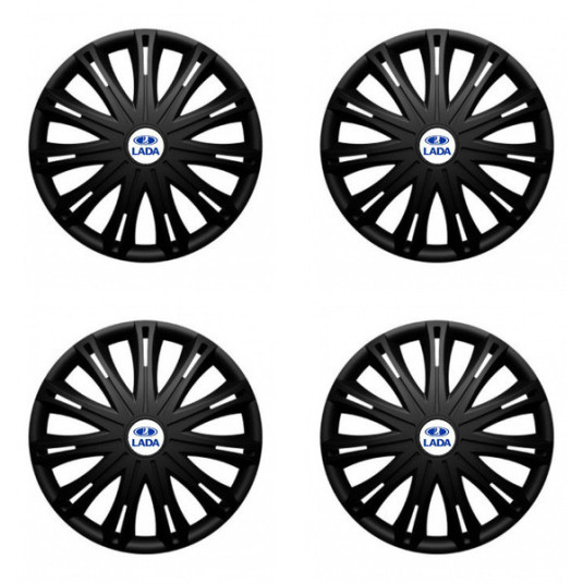 Poklice pro Lada 17 SPARK BLACK