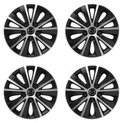 Poklice pro Mazda 14 RAPIDE silver and black