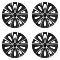 Poklice pro Mazda 16 RAPIDE silver and black