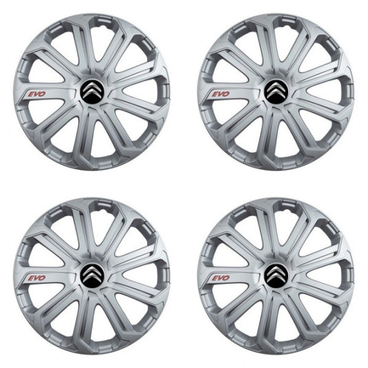 Poklice pro Citroen 14 Evo silver