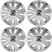 Poklice pro Citroen 14 Aviator carbon RC silver