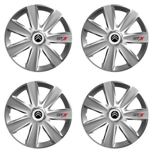 Poklice pro Citroen 14 GTX CARBON silver
