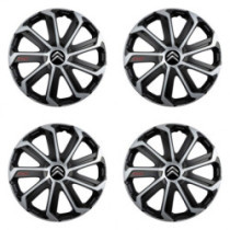 Poklice pro Citroen 15 Evo black&silver