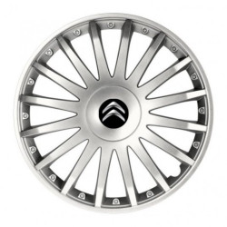 Poklice pro Citroen 15 CRYSTAL silver