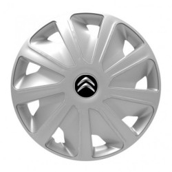 Poklice pro Citroen pre dodávky 15 Craft silver