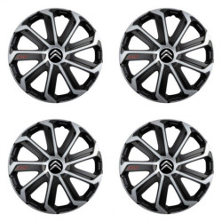 Poklice pro Citroen 16 Evo black&silver