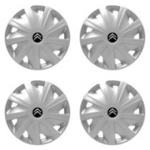 Poklice pro Citroen pre dodávky 16 Craft silver