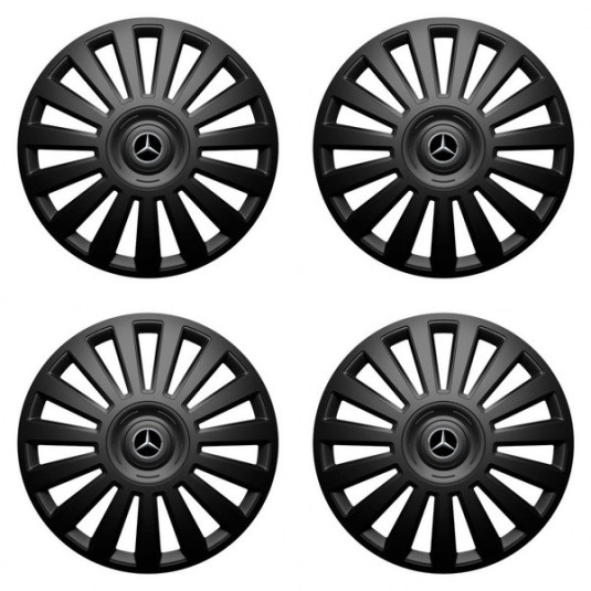 Poklice pro Mercedes 14 Luxury black