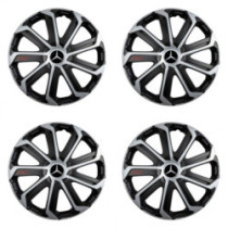 Poklice pro Mercedes 14 Evo black&silver