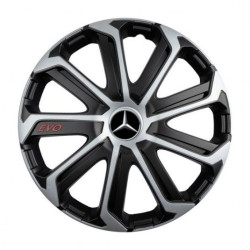 Poklice pro Mercedes 14 Evo black&silver