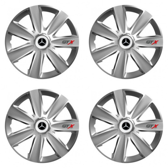 Poklice pro Mercedes 14 GTX CARBON silver
