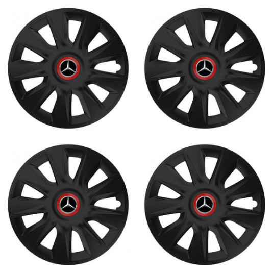 Poklice pro Mercedes 14 STRATOS RR black