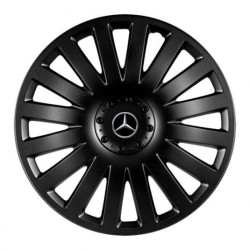 Poklice pro Mercedes 15 Smart black
