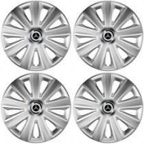 Poklice pro Mercedes 15 Aviator carbon silver