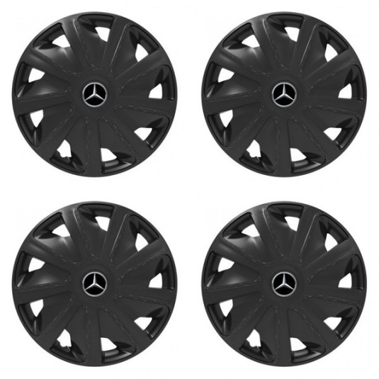 Poklice pro Mercedes pre dodávky 15 Craft black