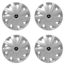 Poklice pro Mercedes pre dodávky 15 Craft silver