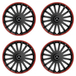 Poklice pro Mercedes 16 CRYSTAL RO black