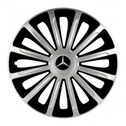 Poklice pro Mercedes 16 TREND silver and black