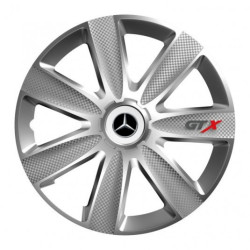 Poklice pro Mercedes 16 GTX CARBON silver