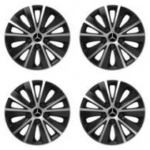 Poklice pro Mercedes 16 RAPIDE silver and black