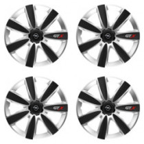 Poklice pro Opel 14 GTX CARBON silver/black