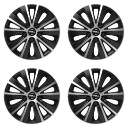 Poklice pro Opel 14 RAPIDE silver and black