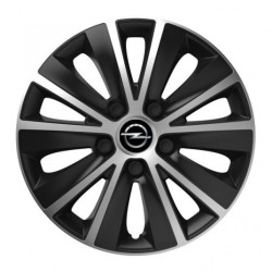 Poklice pro Opel 14 RAPIDE silver and black