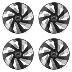 Poklice pro Opel 15 Vector RC black and silver