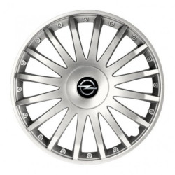 Poklice pro Opel 15 CRYSTAL silver