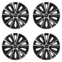 Poklice pro Opel 15 RAPIDE silver and black