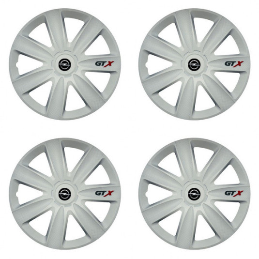 Poklice pro Opel 16 GTX carbon white