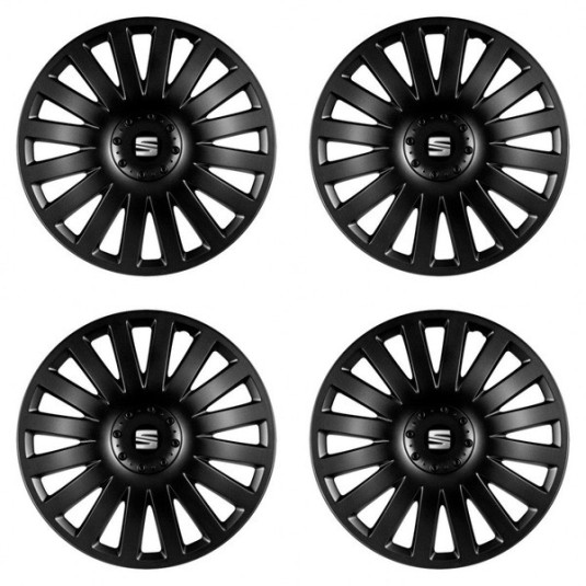 Poklice pro Seat 14 Smart black