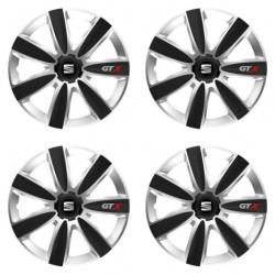 Poklice pro Seat 14 GTX CARBON silver/black