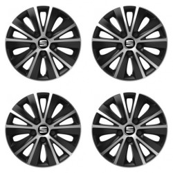 Poklice pro Seat 14 RAPIDE silver and black