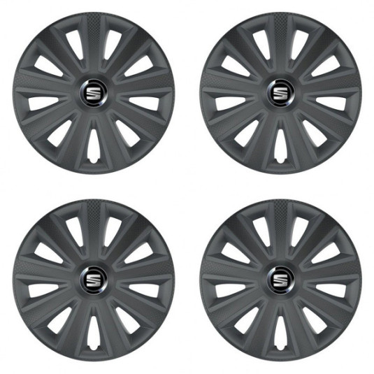 Poklice pro Seat 15 Aviator carbon grafite