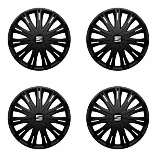 Poklice pro Seat 15 SPARK BLACK