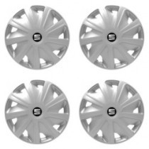 Poklice pro Seat pre dodávky 15 Craft silver