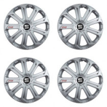 Poklice pro Seat 16 Evo silver