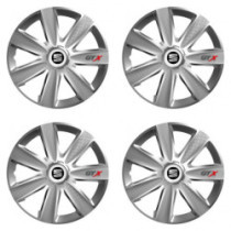 Poklice pro Seat 16 GTX CARBON silver