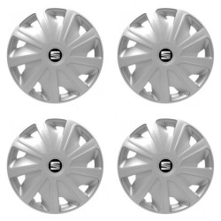 Poklice pro Seat pre dodávky 16 Craft silver