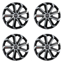 Poklice pro Toyota 14 Evo black&silver