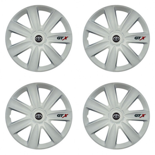 Poklice pro Toyota 15 GTX carbon white