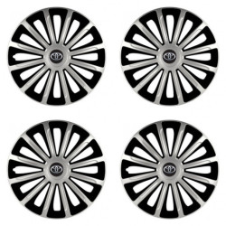 Poklice pro Toyota 15 TREND silver and black