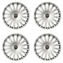 Poklice pro Toyota 15 CRYSTAL silver