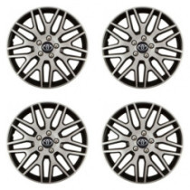 Poklice pro Toyota 16 Dakar NC silver and black